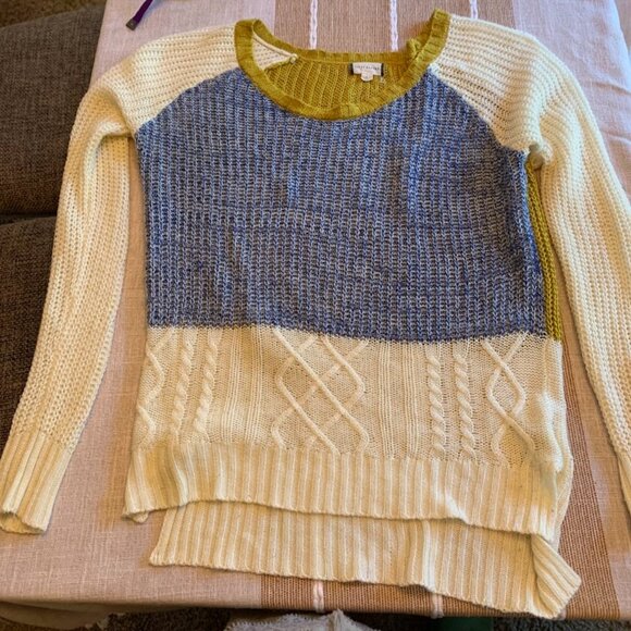 Fifty Street Lightweight Crew Knit Sweater - Size L - Picture 6 of 7